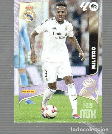 Cromos de F&uacute;tbol: CROMO DE MGH PANINI LA LIGA 2025/26 DEL REAL MADRID N&ordm; 221 MILITAO