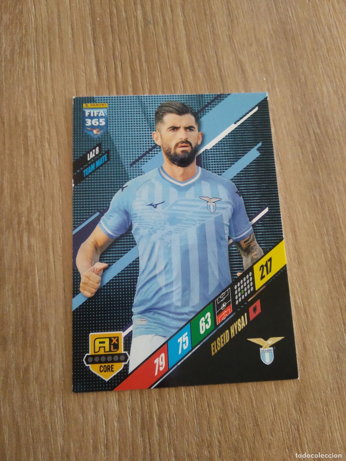 Cromos de F&uacute;tbol: LAZ 8 ELSEID HYSAJ LAZIO CROMO FUTBOL PANINI ADRENALYN 23-24 FIFA 365 2023-2024