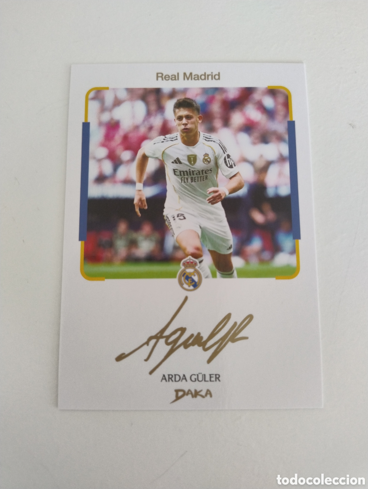 Fu&szlig;ball-Sticker: IC 5 - Arda Guler - Real Madrid - Daka 2025 - 2026 Instant Cheki