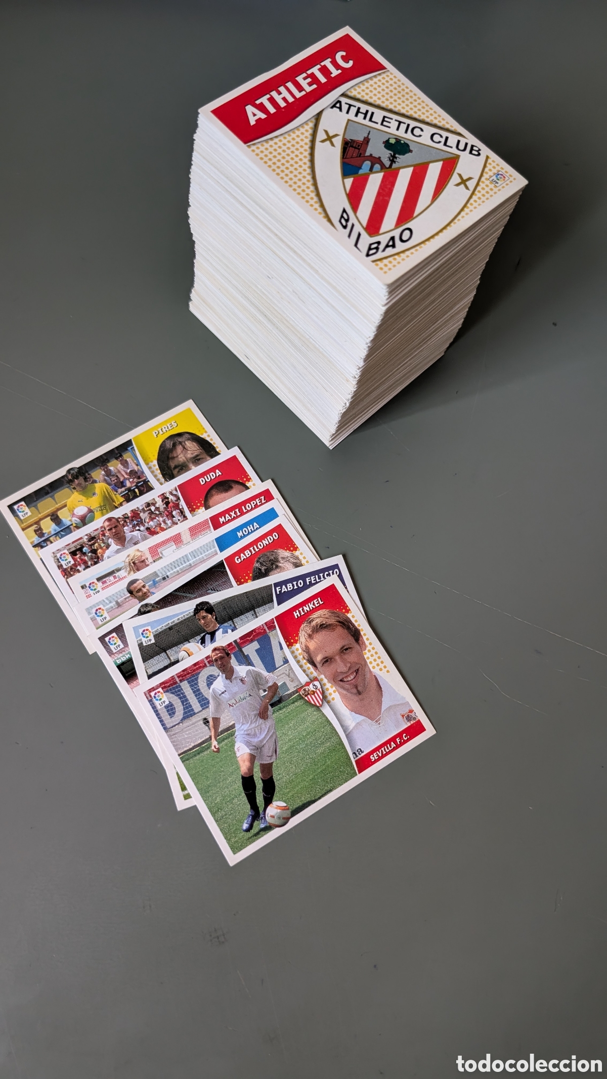 Cromos de F&uacute;tbol: LOTE APROXIMADAMENTE 400 CROMOS DIFERENTES LIGA ESTE 2006/07 06 07 INCLUYE FICHAJES NUNCA PEGADOS