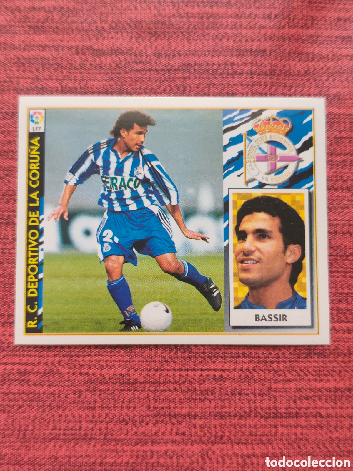 Cromos de F&uacute;tbol: COLOCA BASSIR DEPORTIVO EDICIONES ESTE 1997 1998
