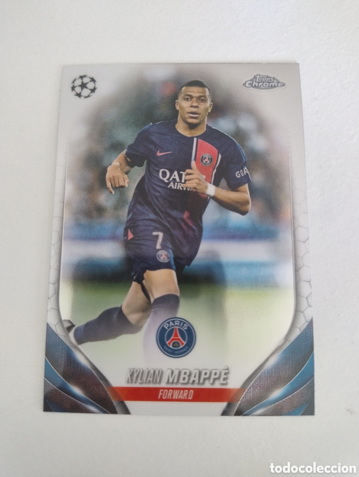 Cromos de F&uacute;tbol: 21 - Mbappe - PSG - Topps Chrome 2024
