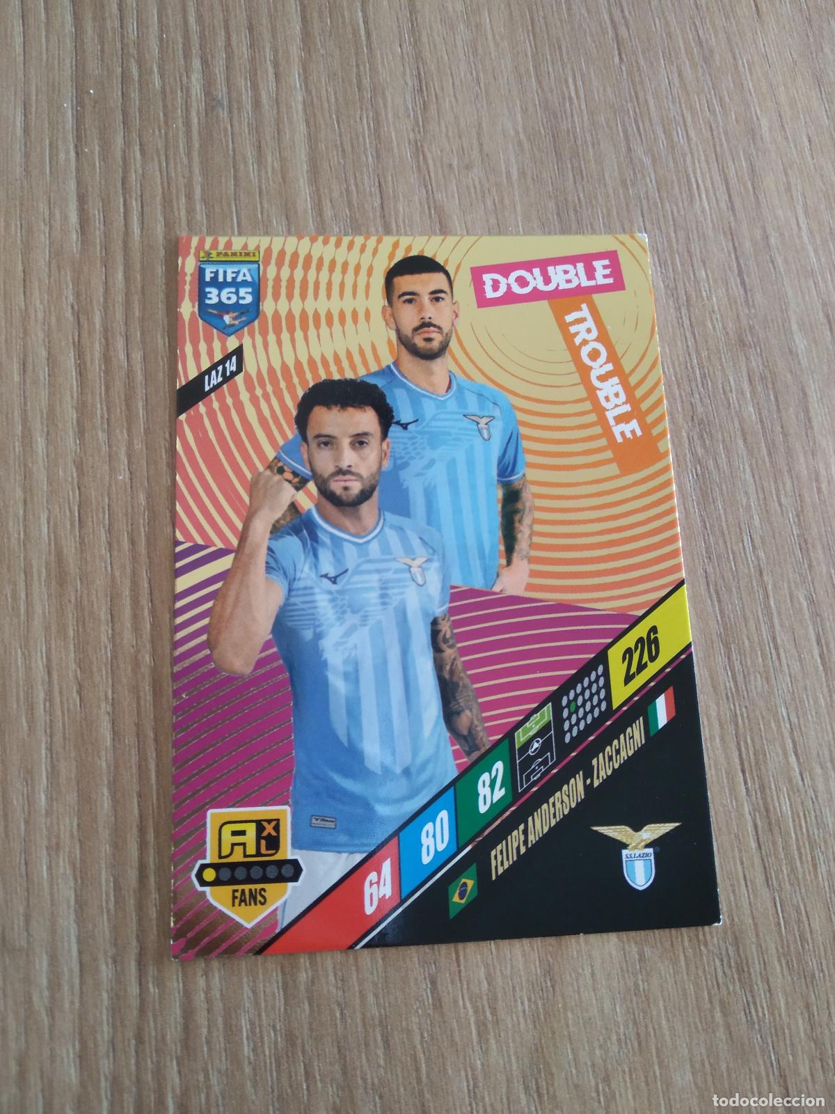 Cromos de F&uacute;tbol: LAZ 14 FELIPE ANDERSON ZACCAGNI LAZIO CROMO FUTBOL PANINI ADRENALYN 23-24 FIFA 365 2023-2024