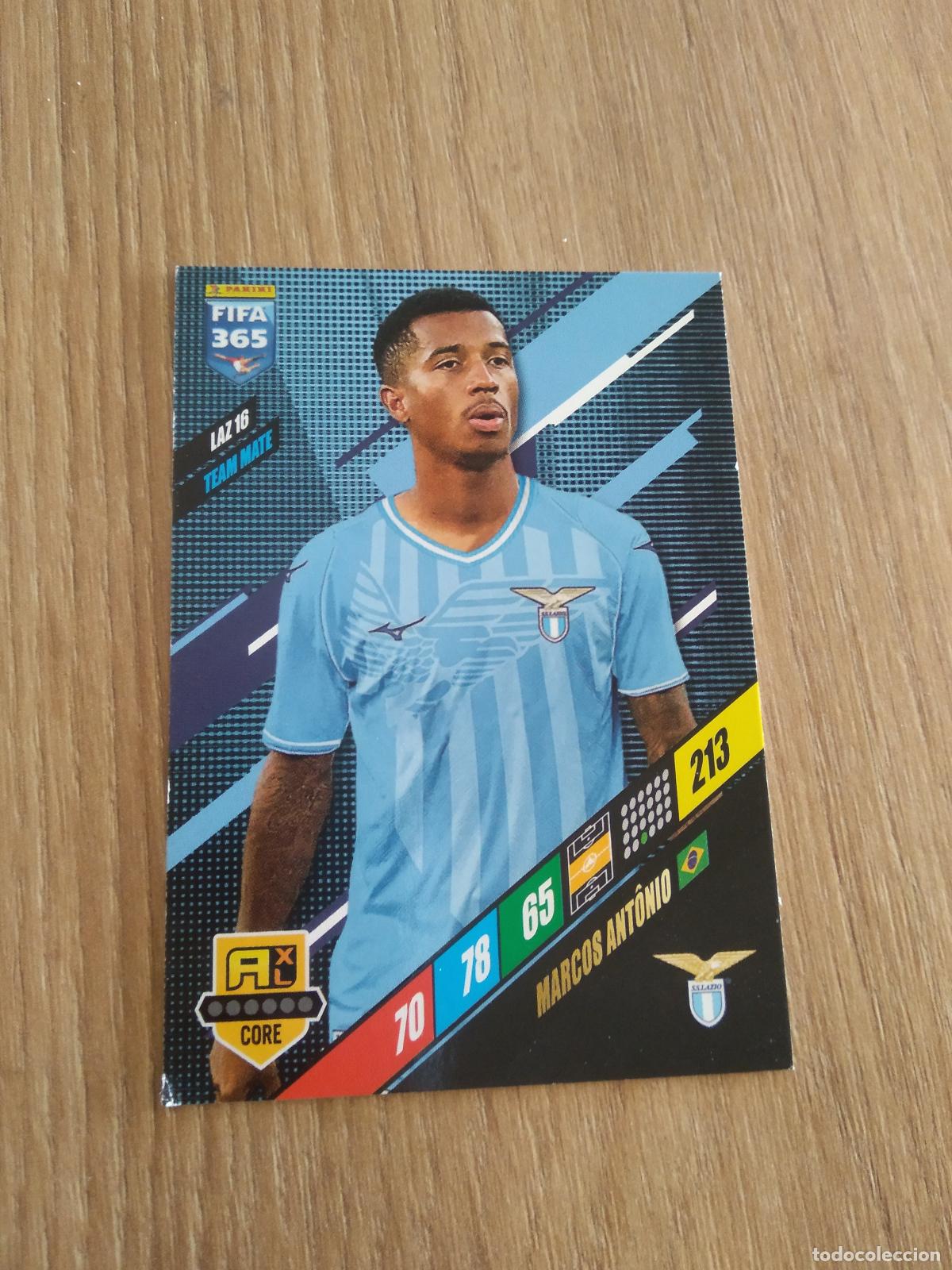 Cromos de F&uacute;tbol: LAZ 16 MARCOS ANTONIO LAZIO CROMO FUTBOL PANINI ADRENALYN 23-24 FIFA 365 2023-2024