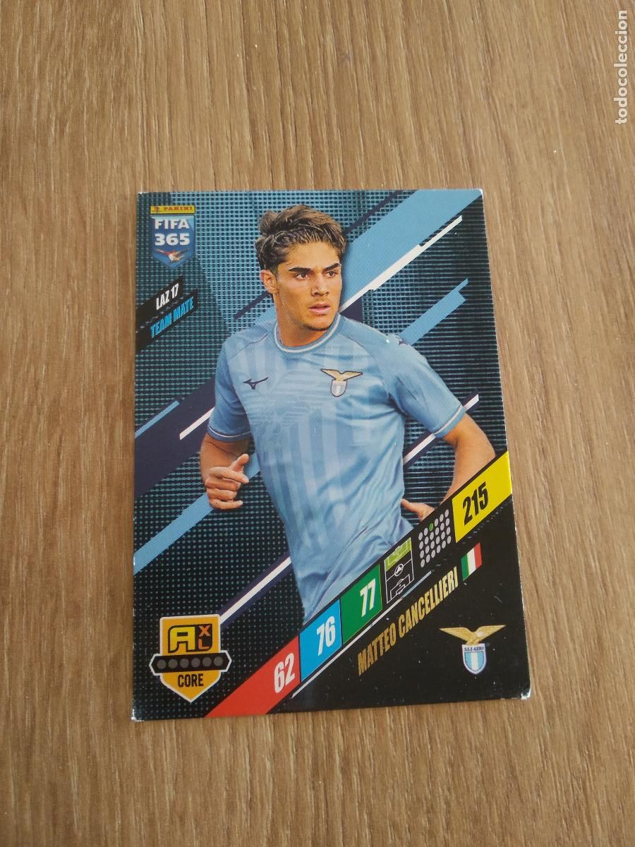 Cromos de F&uacute;tbol: LAZ 17 MATTEO CANCELLIERI LAZIO CROMO FUTBOL PANINI ADRENALYN 23-24 FIFA 365 2023-2024