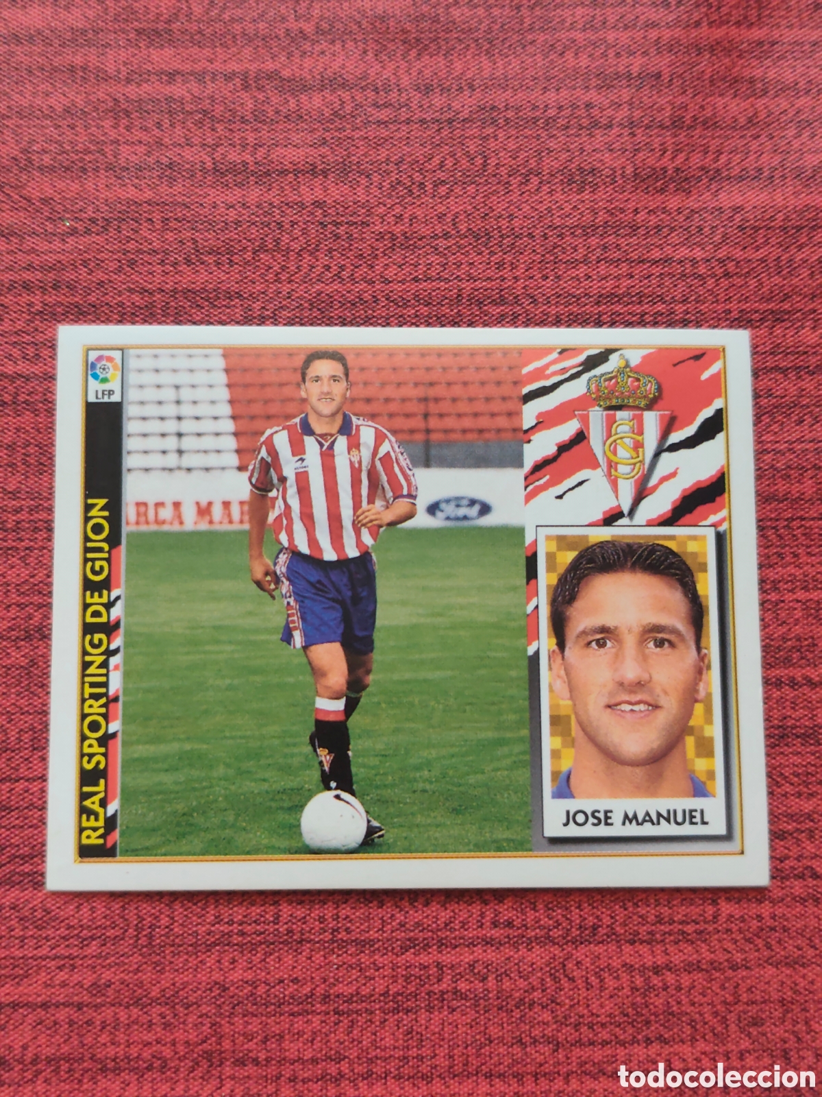 Cromos de F&uacute;tbol: COLOCA JOSE MANUEL SPORTING GIJ&Oacute;N EDICIONES ESTE 1997 1998