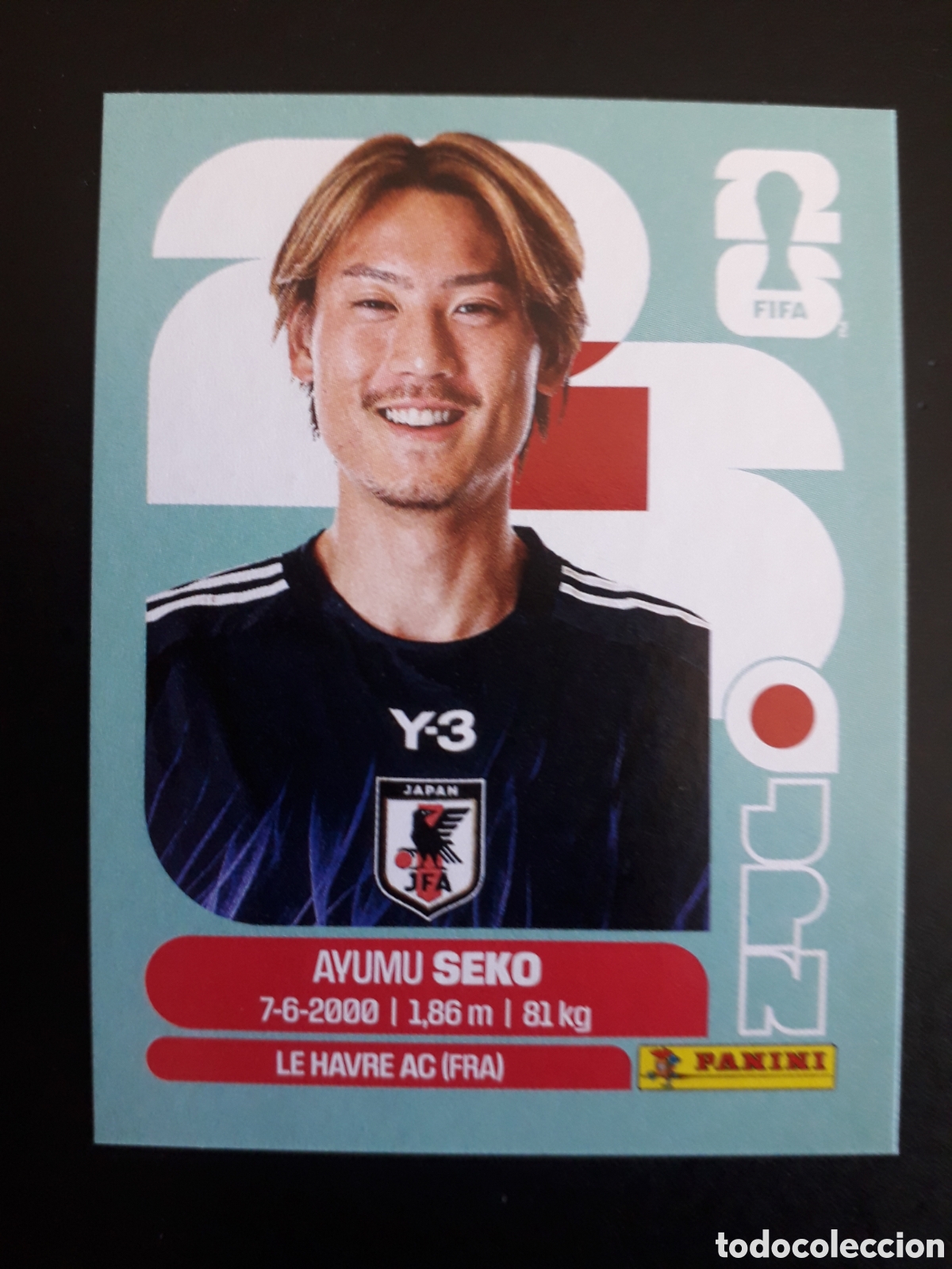 Cromos de F&uacute;tbol: SEKO JAP&Oacute;N JPN 4 MUNDIAL F&Uacute;TBOL 2026 FIFA WORLD CUP PANINI SIN PEGAR PEDIDO M&Iacute;NIMO 3&euro;
