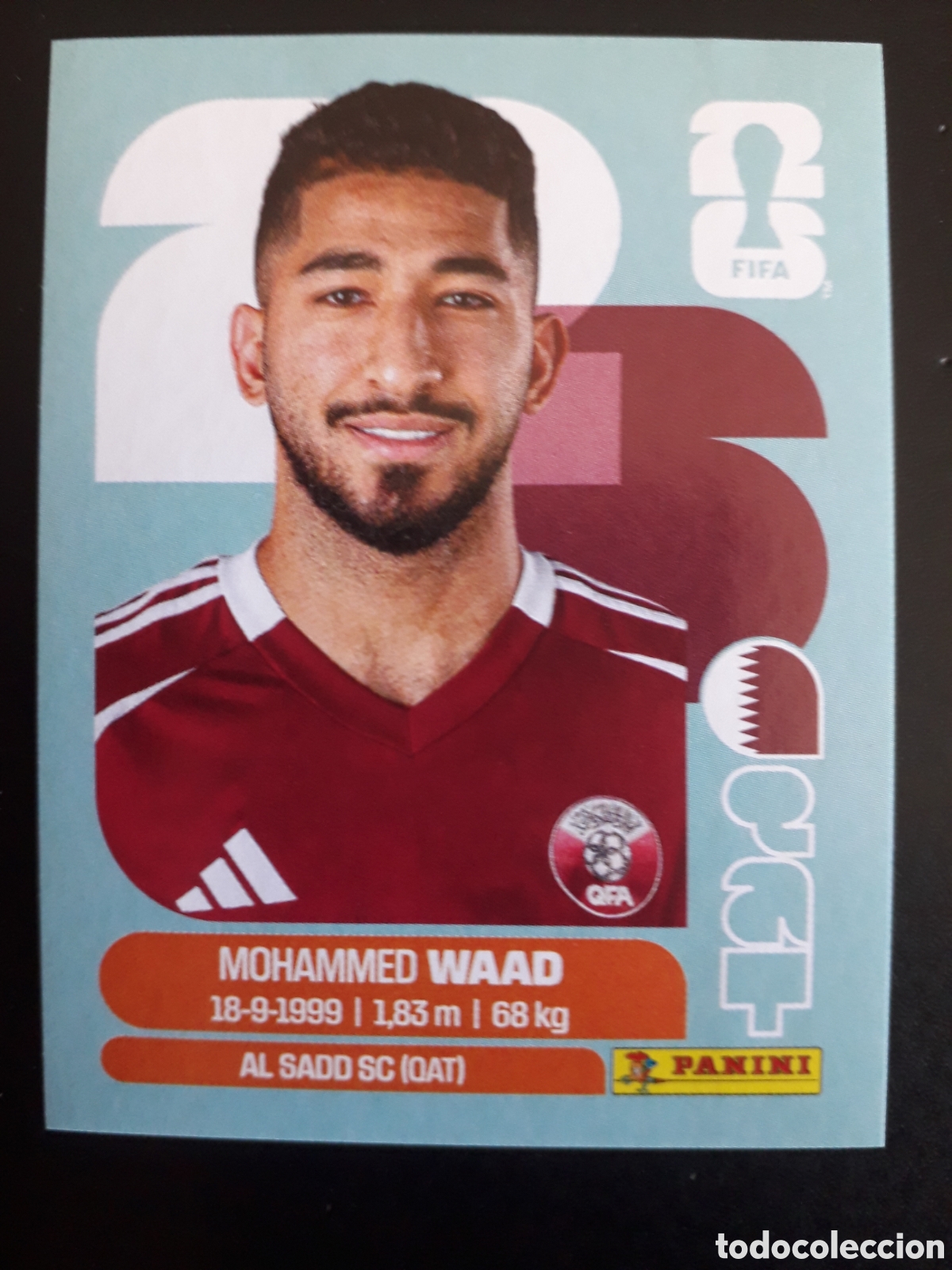 Cromos de F&uacute;tbol: WAAD QATAR QAT 14 MUNDIAL F&Uacute;TBOL 2026 FIFA WORLD CUP PANINI SIN PEGAR PEDIDO M&Iacute;NIMO 3&euro;.