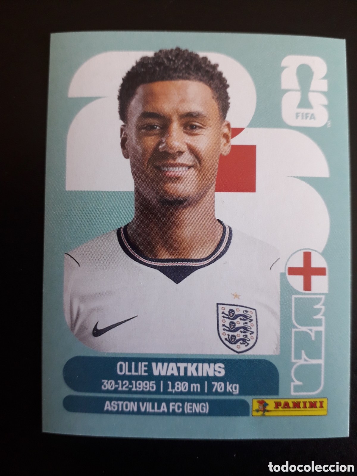 Cromos de F&uacute;tbol: WATKINS INGLATERRA ENG 20 MUNDIAL F&Uacute;TBOL 2026 FIFA WORLD CUP PANINI SIN PEGAR PEDIDO M&Iacute;NIMO 3&euro;