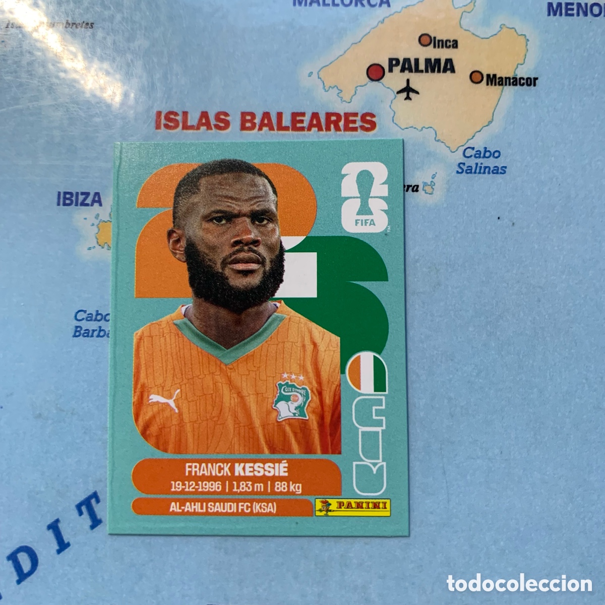 Cromos de F&uacute;tbol: Costa de Marfil n&uacute;mero 10 cromo panini Mundial Fifa World Cup 2026