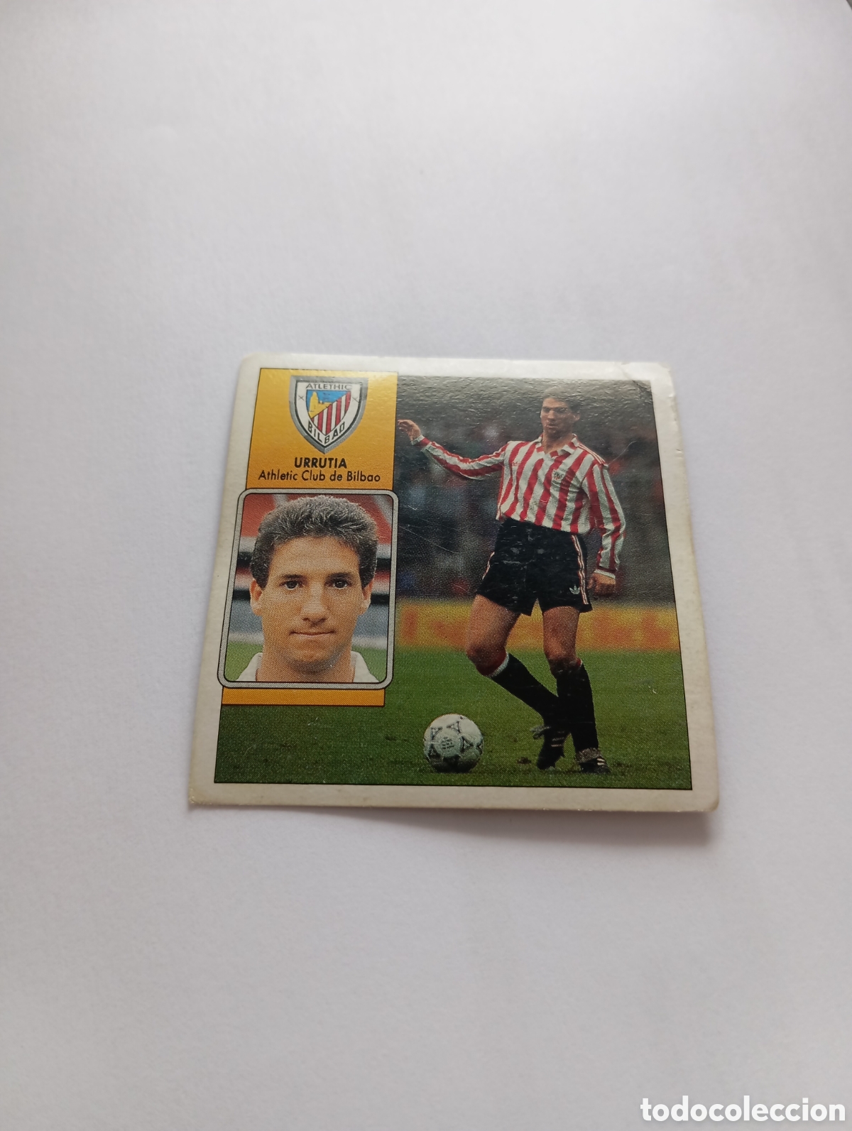 Cromos de F&uacute;tbol: URRUTIA Athletic Club Liga Este 1992 1993 Panini 92 93 NUEVO SIN PEGAR