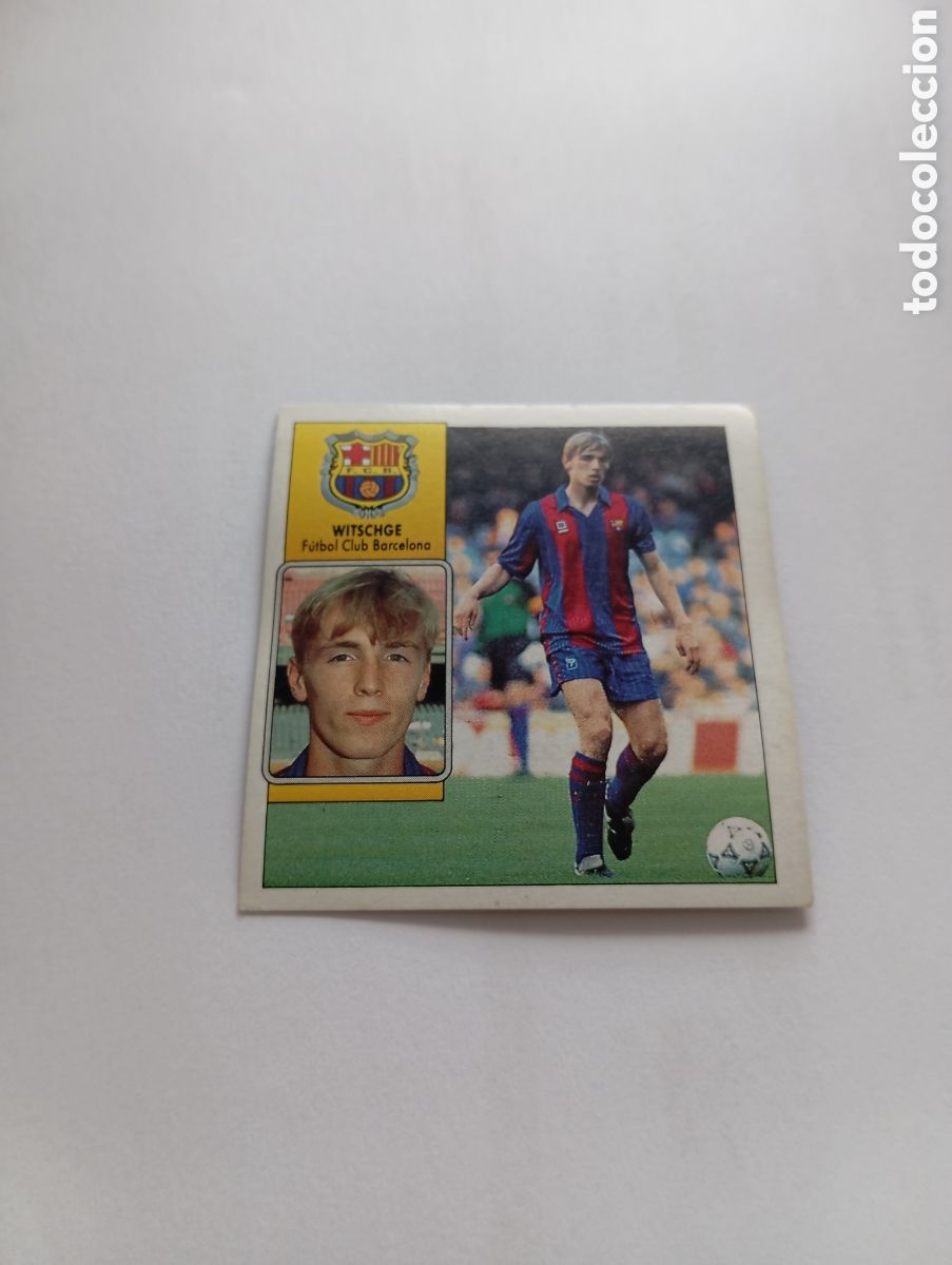 Football Stickers: WITSCHGE Barcelona Liga Este 1992 1993 Panini 92 93 NUEVO SIN PEGAR