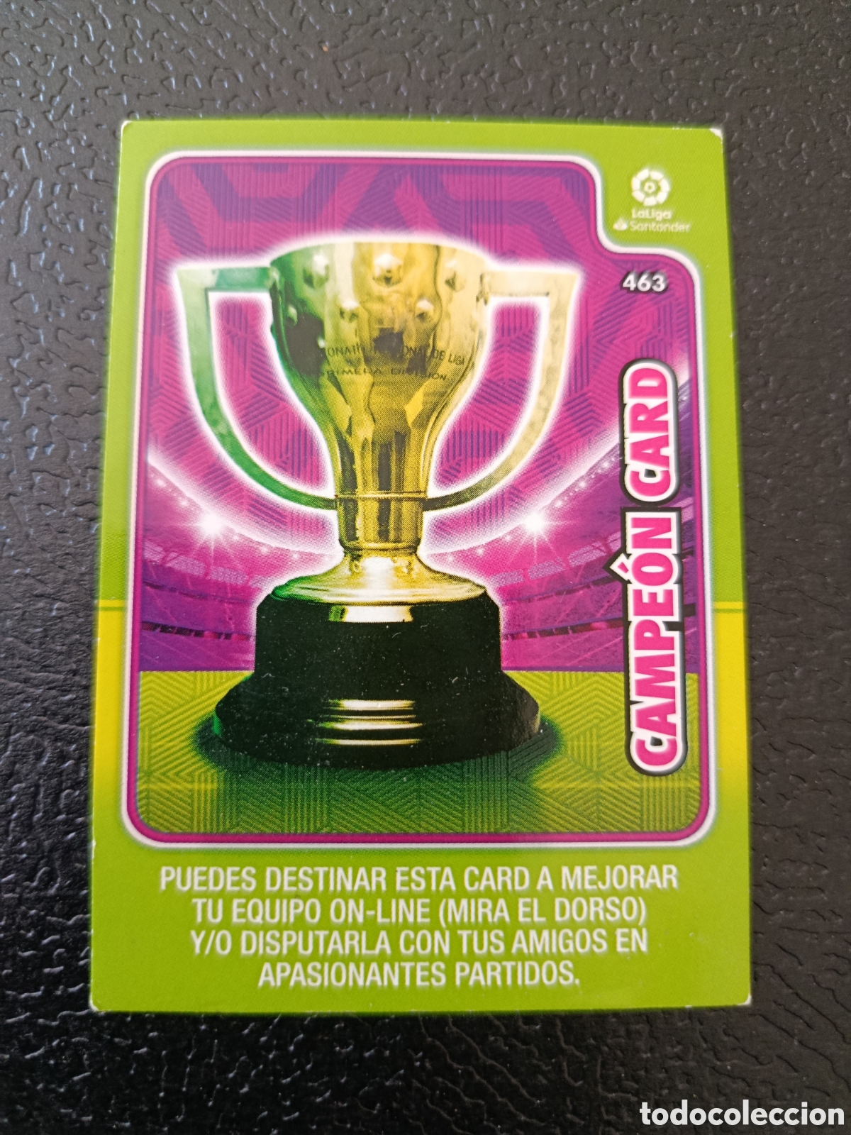 Football Stickers: 463 Campe&oacute;n Card, Panini Adrenalyn XL 2019 2020 19 20