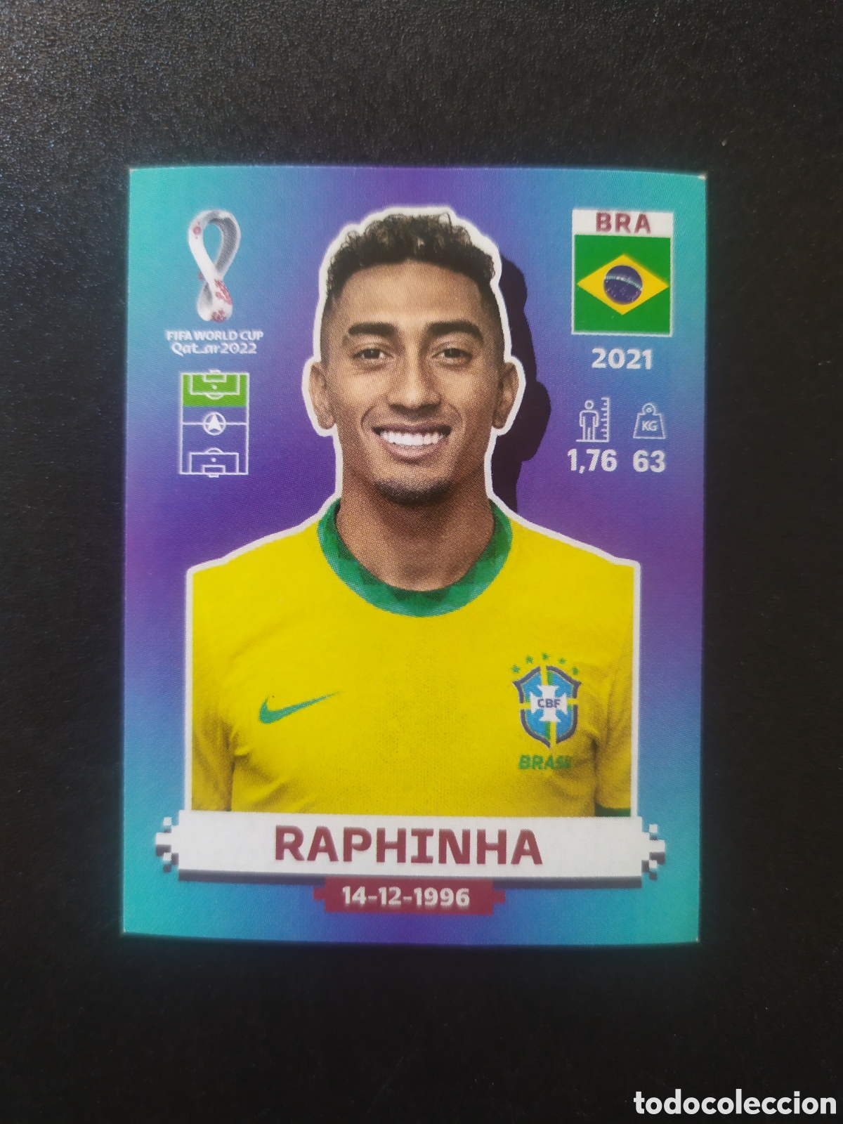 Football Stickers: FIFA World Cup Qatar 2022 panini Raphinha BRA 18 Brasil