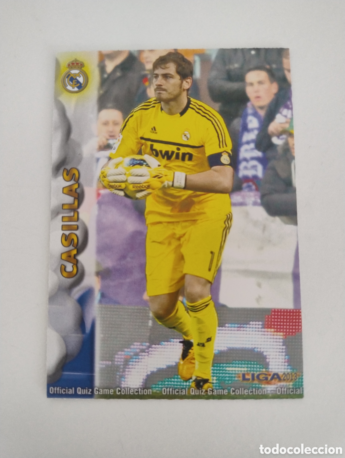 Cromos de F&uacute;tbol: 4 - Casillas - Real Madrid - Mundicromo Liga 2013