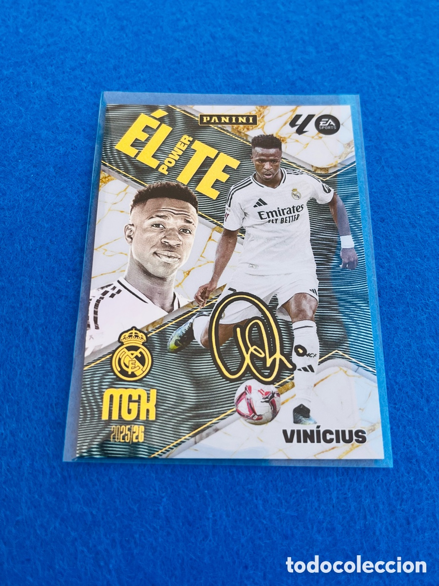 Cromos de F&uacute;tbol: Vin&iacute;cius Jr Elite Power Megacracks 2025/26