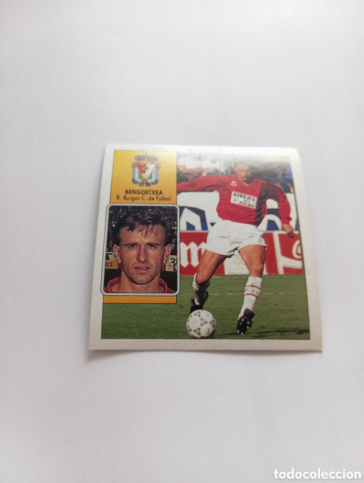 Cromos de F&uacute;tbol: BENGOETXEA Burgos Liga Este 1992 1993 Panini 92 93 NUEVO SIN PEGAR