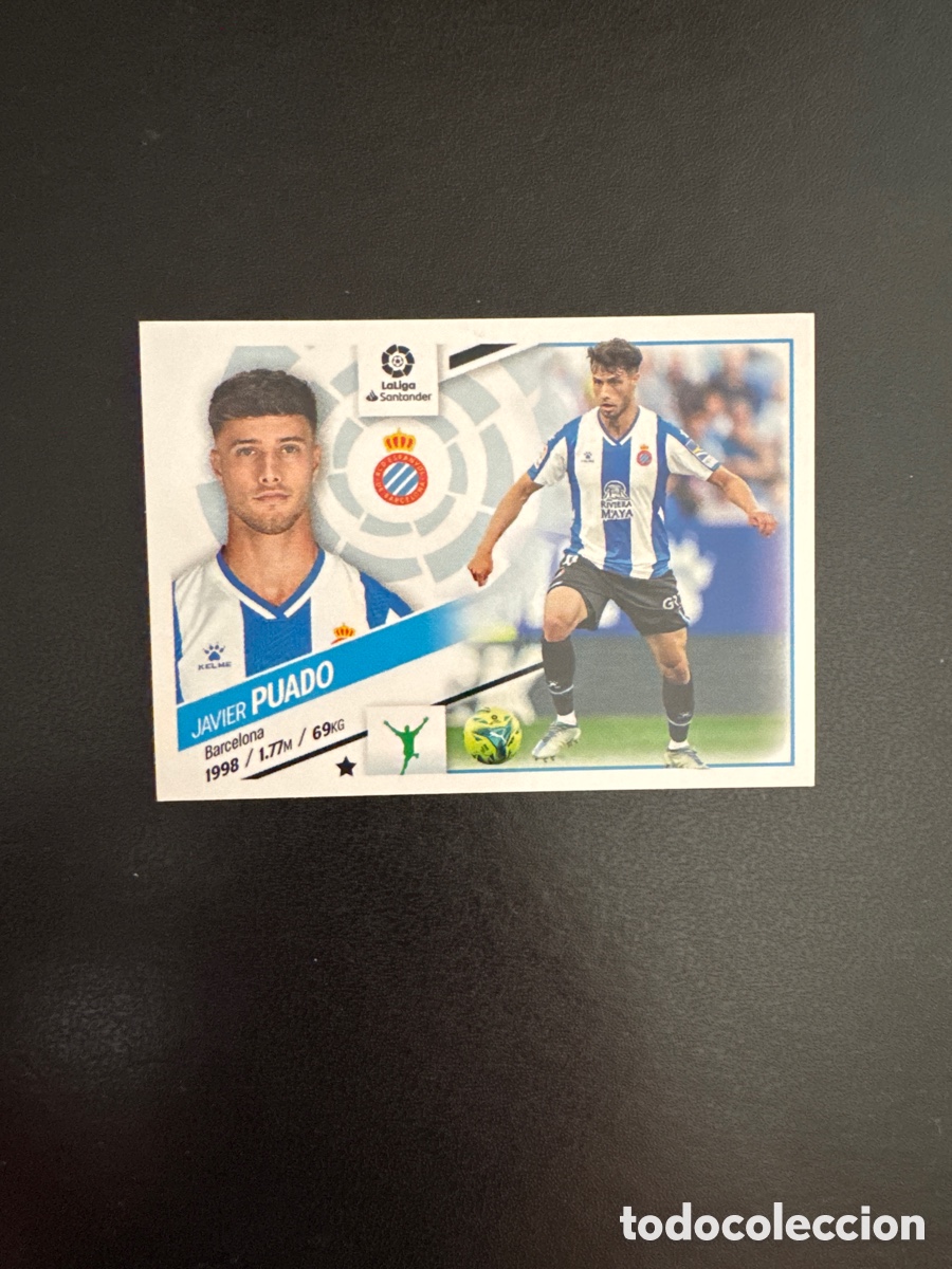 Cromos de f&uacute;tbol: PUADO ESPA&Ntilde;OL NUMERO 20 LIGA ESTE 2022 2023 22 23