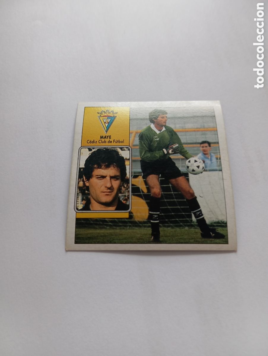 Cromos de F&uacute;tbol: MAYE C&aacute;diz Liga Este 1992 1993 Panini 92 93 NUEVO SIN PEGAR