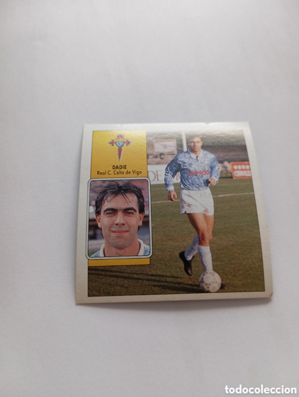 Cromos de F&uacute;tbol: DADIE Celta de Vigo Liga Este 1992 1993 Panini 92 93 NUEVO SIN PEGAR