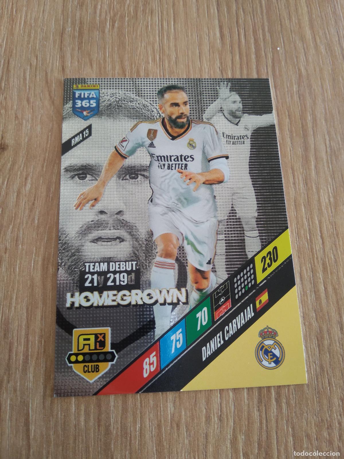 Cromos de F&uacute;tbol: RMA 15 CARVAJAL REAL MADRID CROMO FUTBOL PANINI ADRENALYN 23-24 FIFA 365 2023-2024