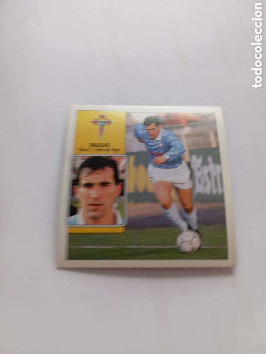 Cromos de F&uacute;tbol: SALILLAS Celta de Vigo Liga Este 1992 1993 Panini 92 93 NUEVO SIN PEGAR