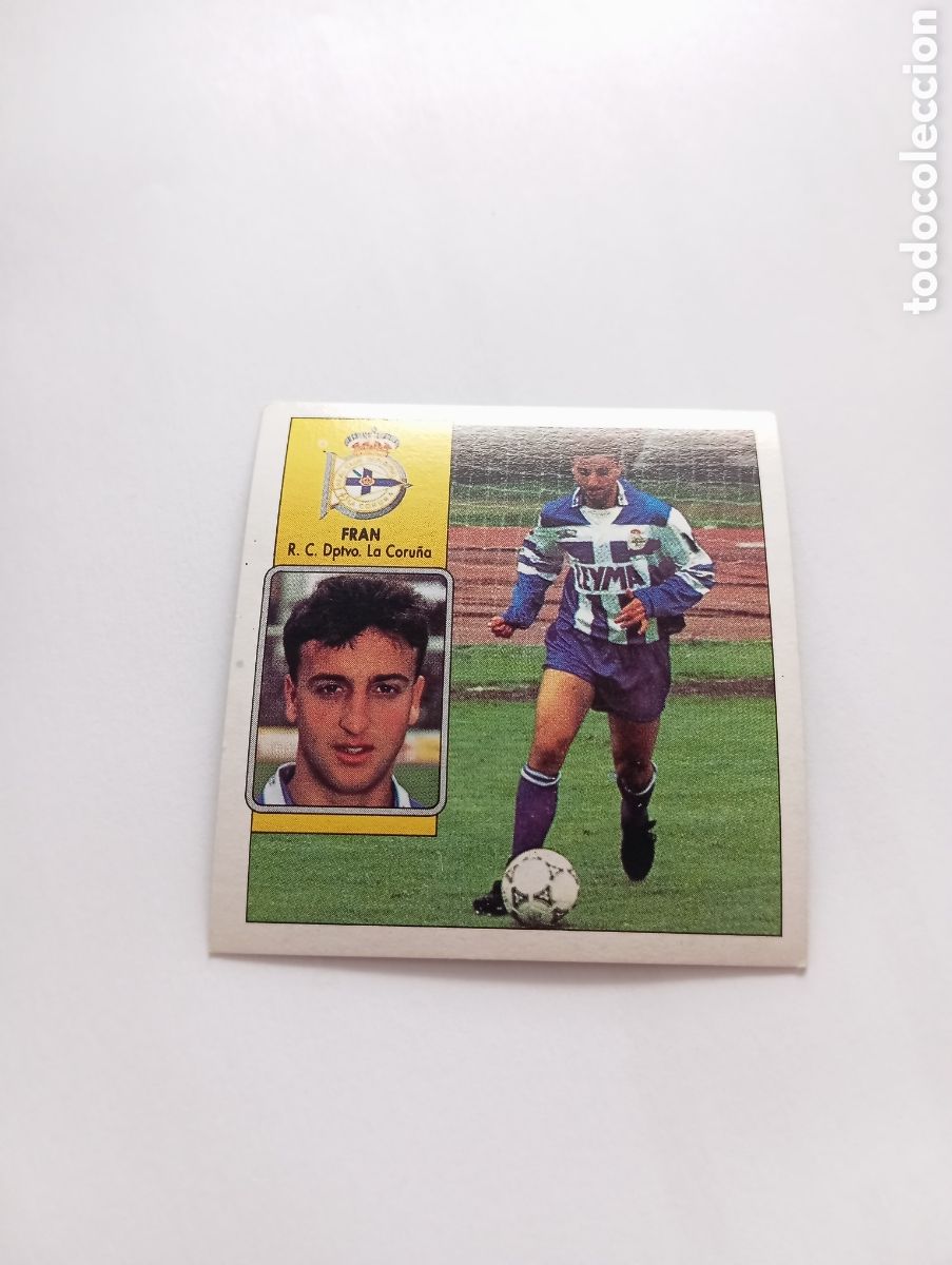 Cromos de F&uacute;tbol: FRAN Deportivo Liga Este 1992 1993 Panini 92 93 NUEVO SIN PEGAR