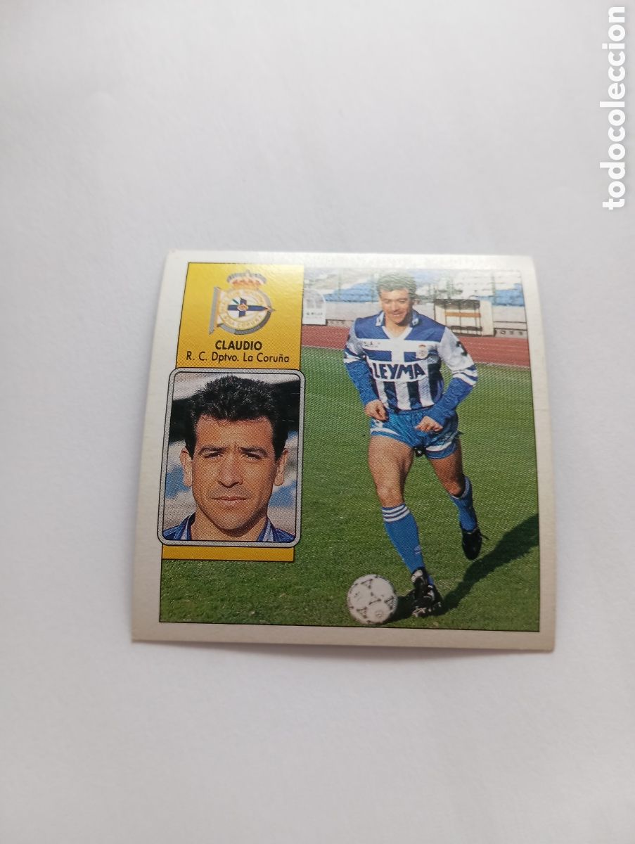 Cromos de F&uacute;tbol: CLAUDIO Deportivo Liga Este 1992 1993 Panini 92 93 NUEVO SIN PEGAR
