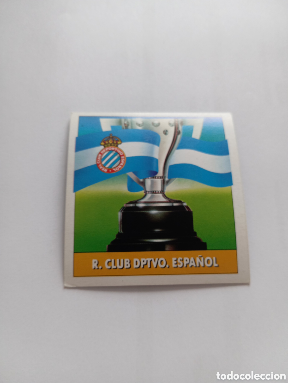 Cromos de F&uacute;tbol: ESCUDO Espanyol Espa&ntilde;ol Liga Este 1992 1993 Panini 92 93