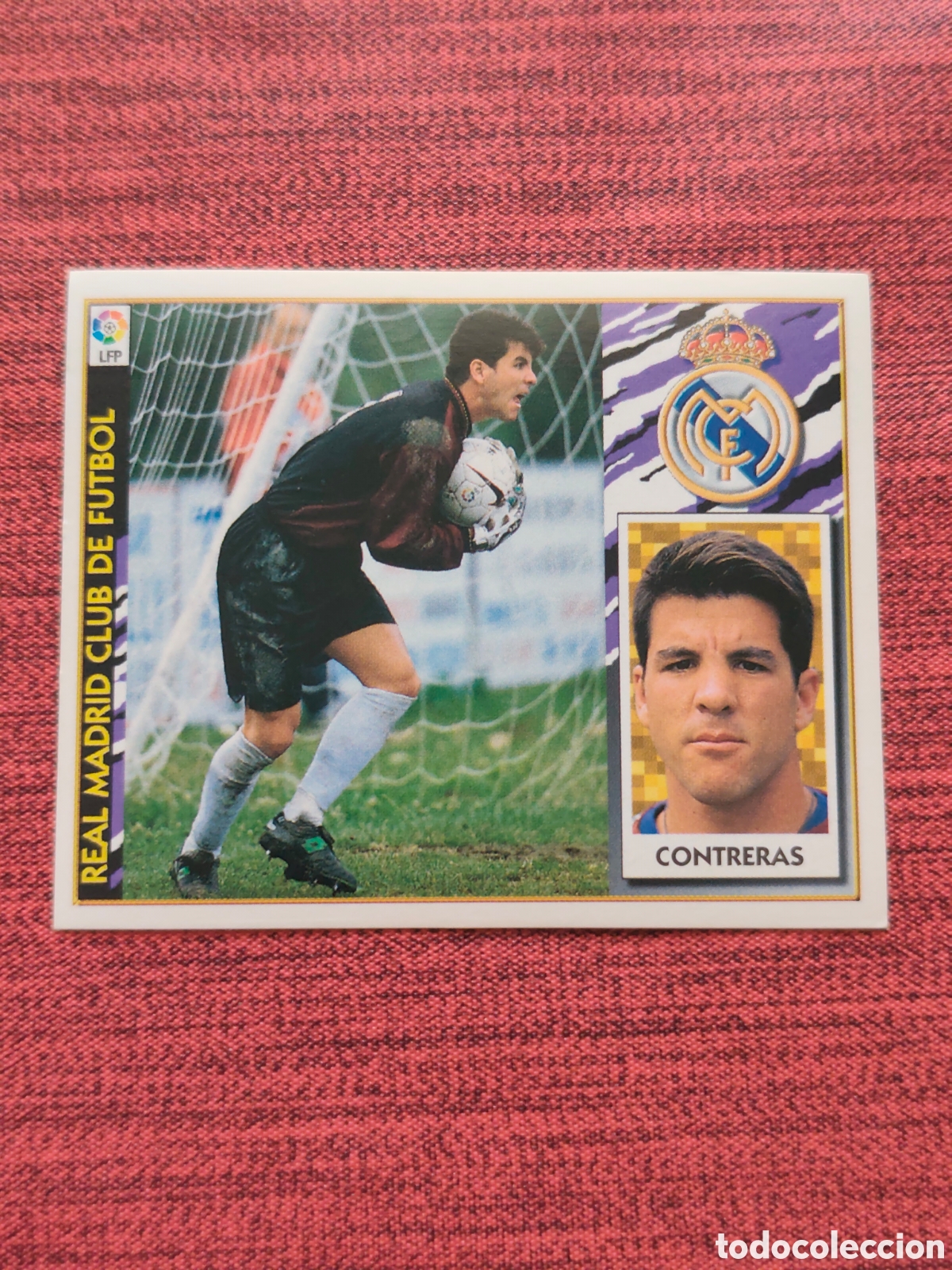 Cromos de F&uacute;tbol: COLOCA CONTRERAS REAL MADRID EDICIONES ESTE 1997 1998