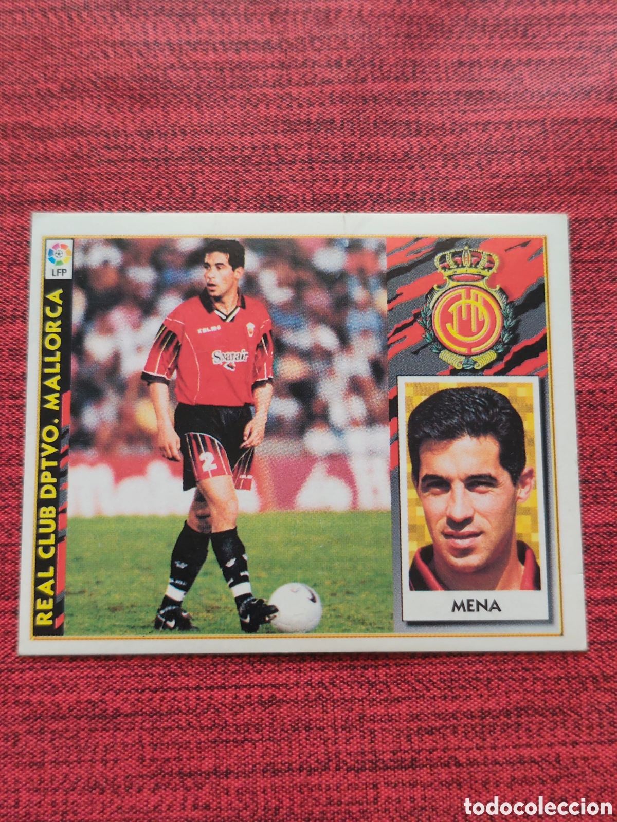 Cromos de F&uacute;tbol: COLOCA MENA MALLORCA EDICIONES ESTE 1997 1998