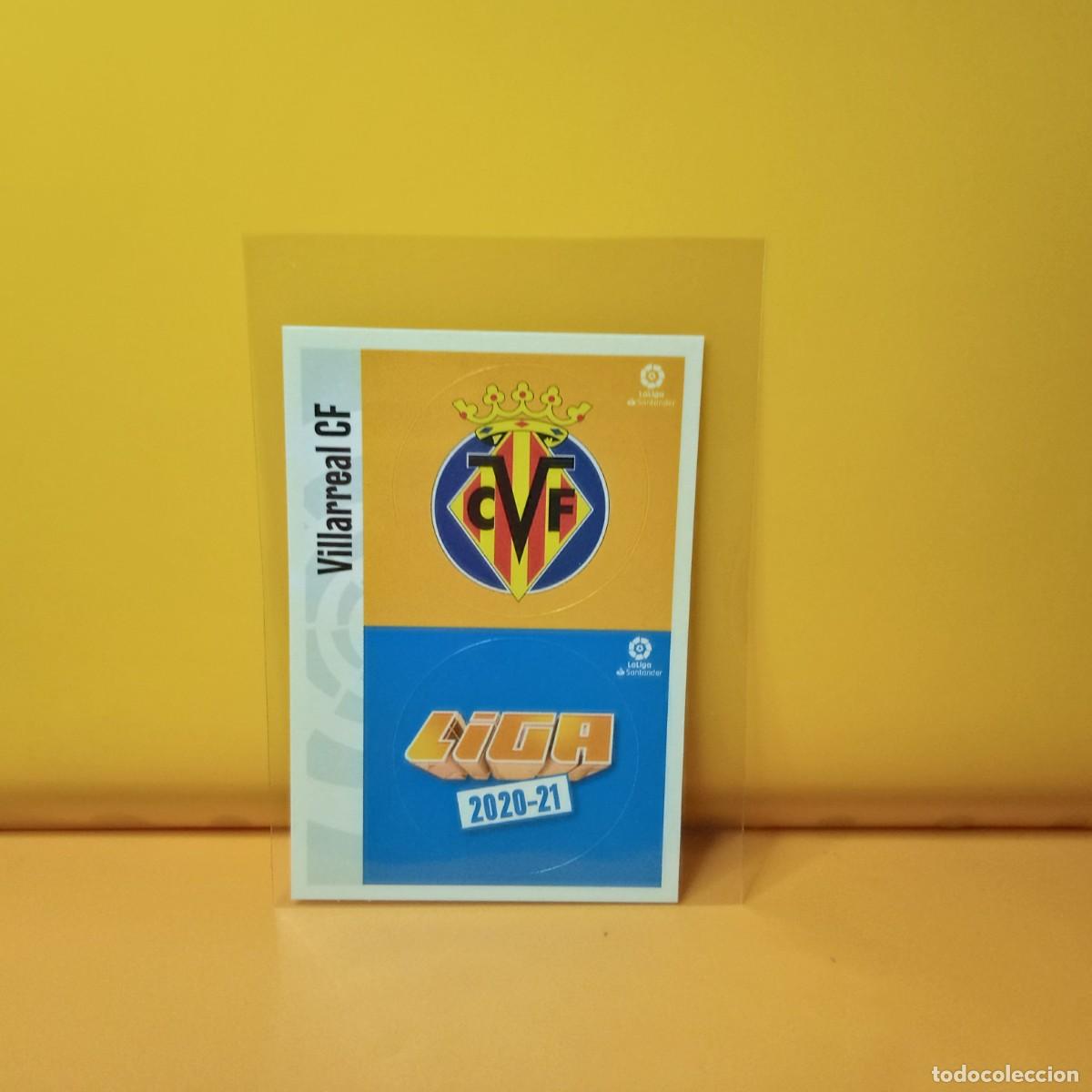 Cromos de F&uacute;tbol: EDICIONES ESTE 2020 2021 20 21 ESCUDOS VILLARREAL C.F