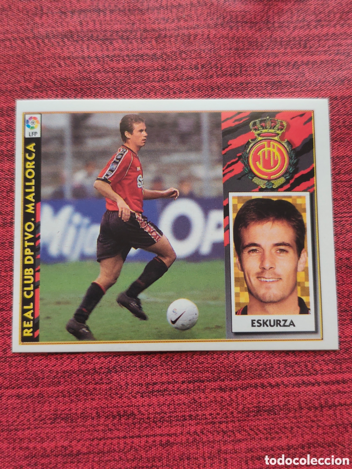 Cromos de F&uacute;tbol: COLOCA ESKURZA MALLORCA EDICIONES ESTE 1997 1998