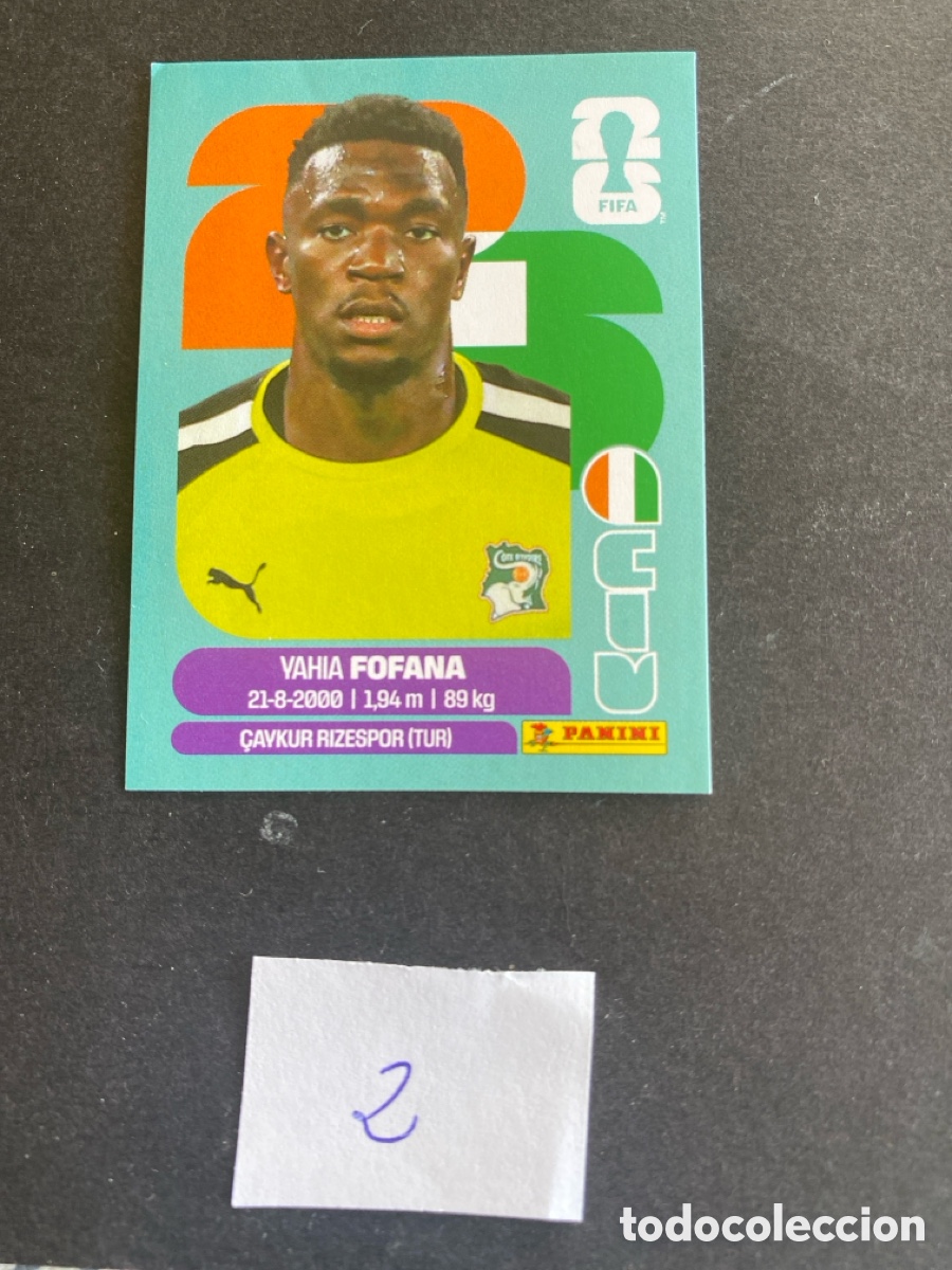 Cromos de F&uacute;tbol: Cromo Costa de Marfil Mundial 2026 N* 2 nuevo