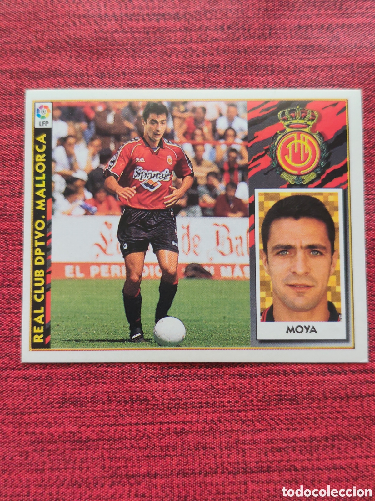Cromos de F&uacute;tbol: COLOCA MOYA MALLORCA EDICIONES ESTE 1997 1998