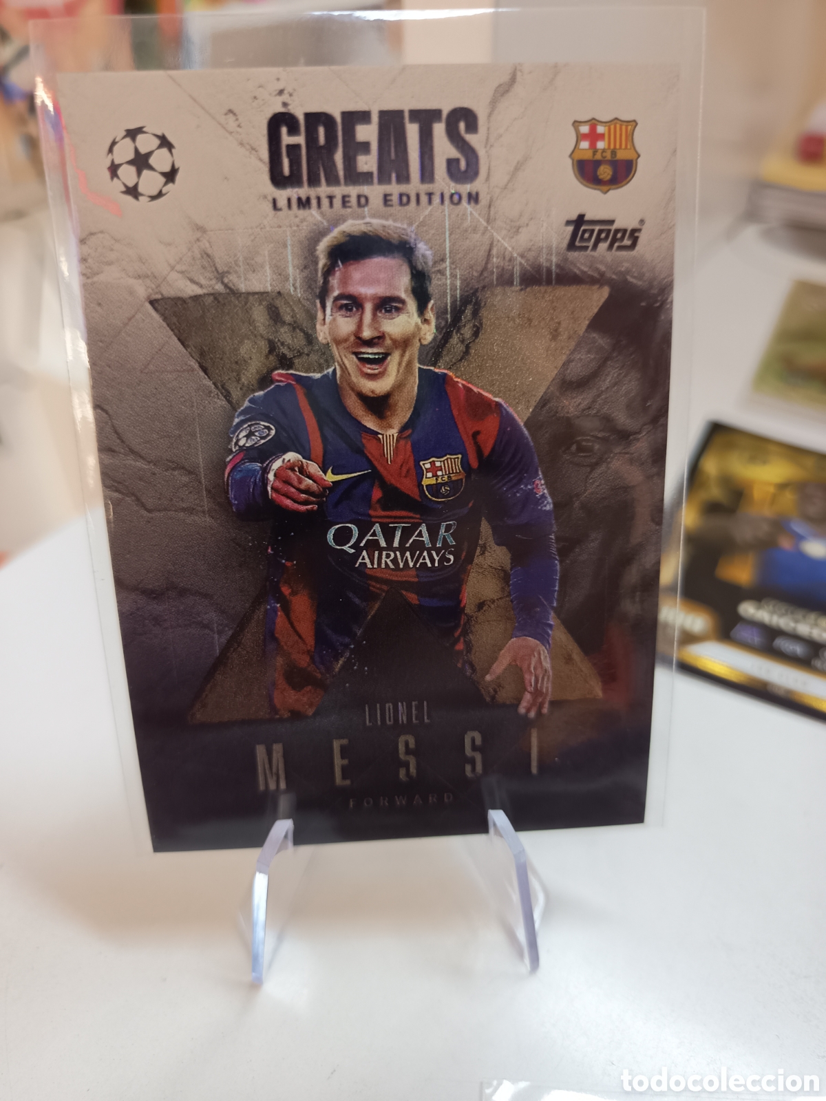 Cromos de F&uacute;tbol: MESSI XG1 LIMITED MATCH ATTAX EXTRA 2025 2026