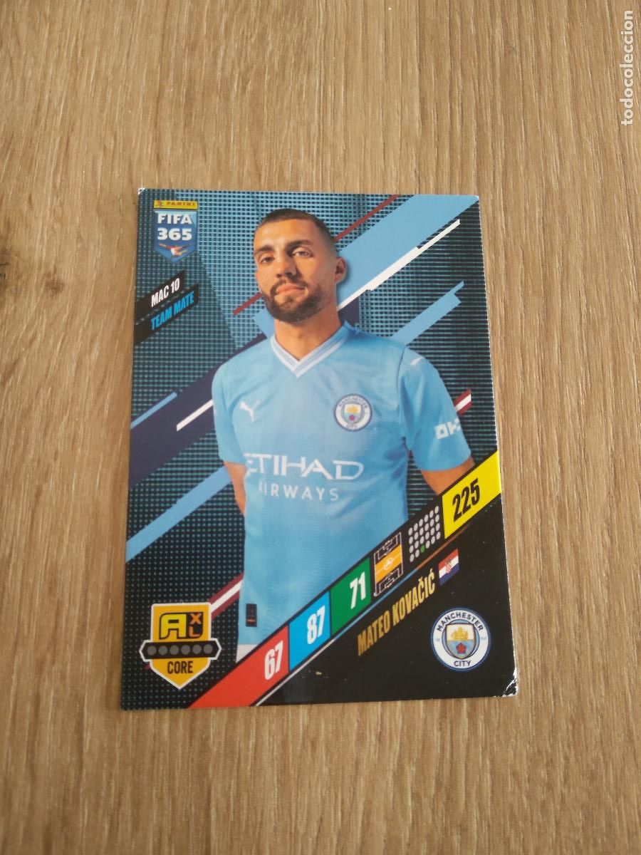 Cromos de F&uacute;tbol: MAC 10 KOVACIC MANCHESTER CITY CROMO FUTBOL PANINI ADRENALYN 23-24 FIFA 365 2023-2024