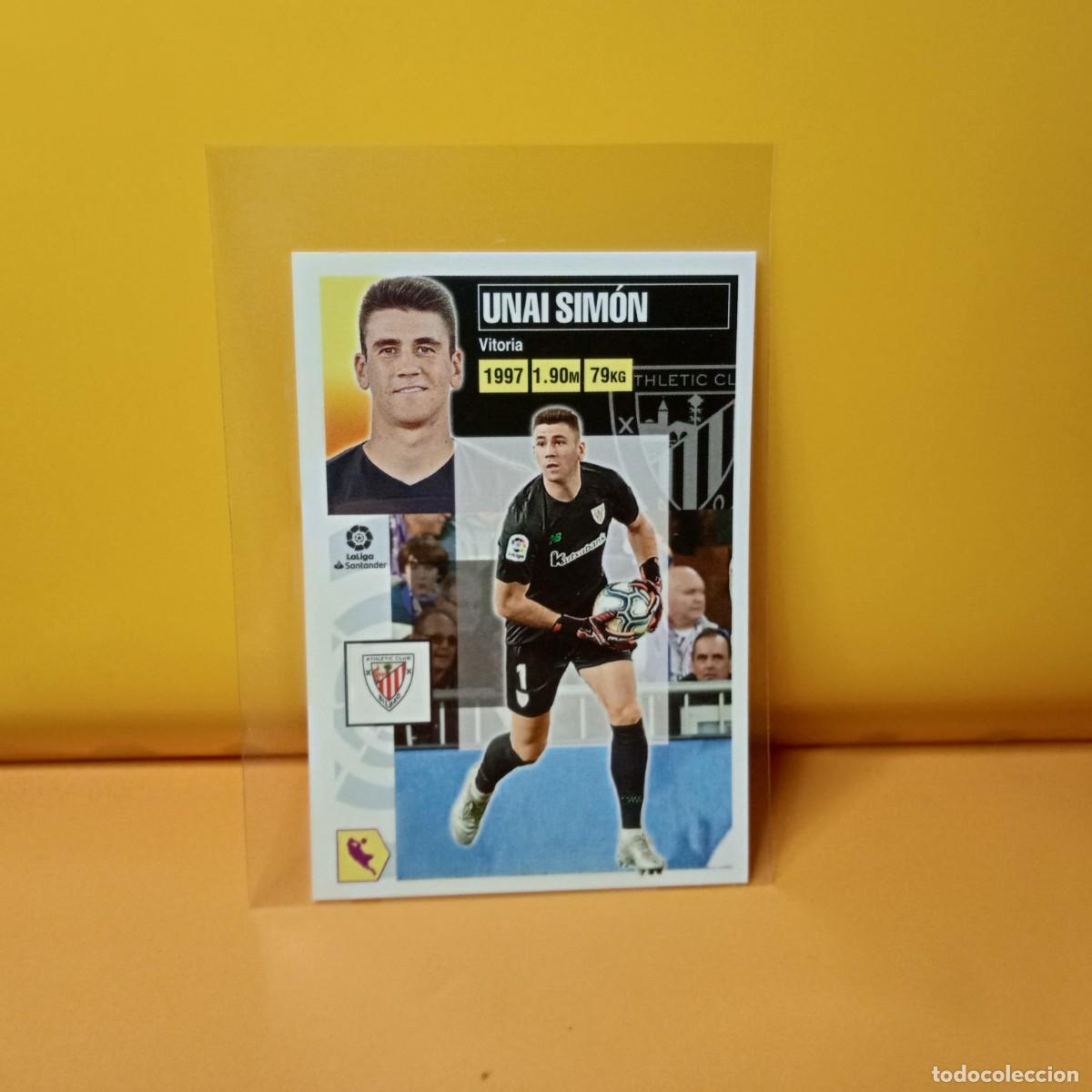 Cromos de F&uacute;tbol: EDICIONES ESTE 2020 2021 20 21 ATHLETIC DE BILBAO UNAI SIM&Oacute;N 2
