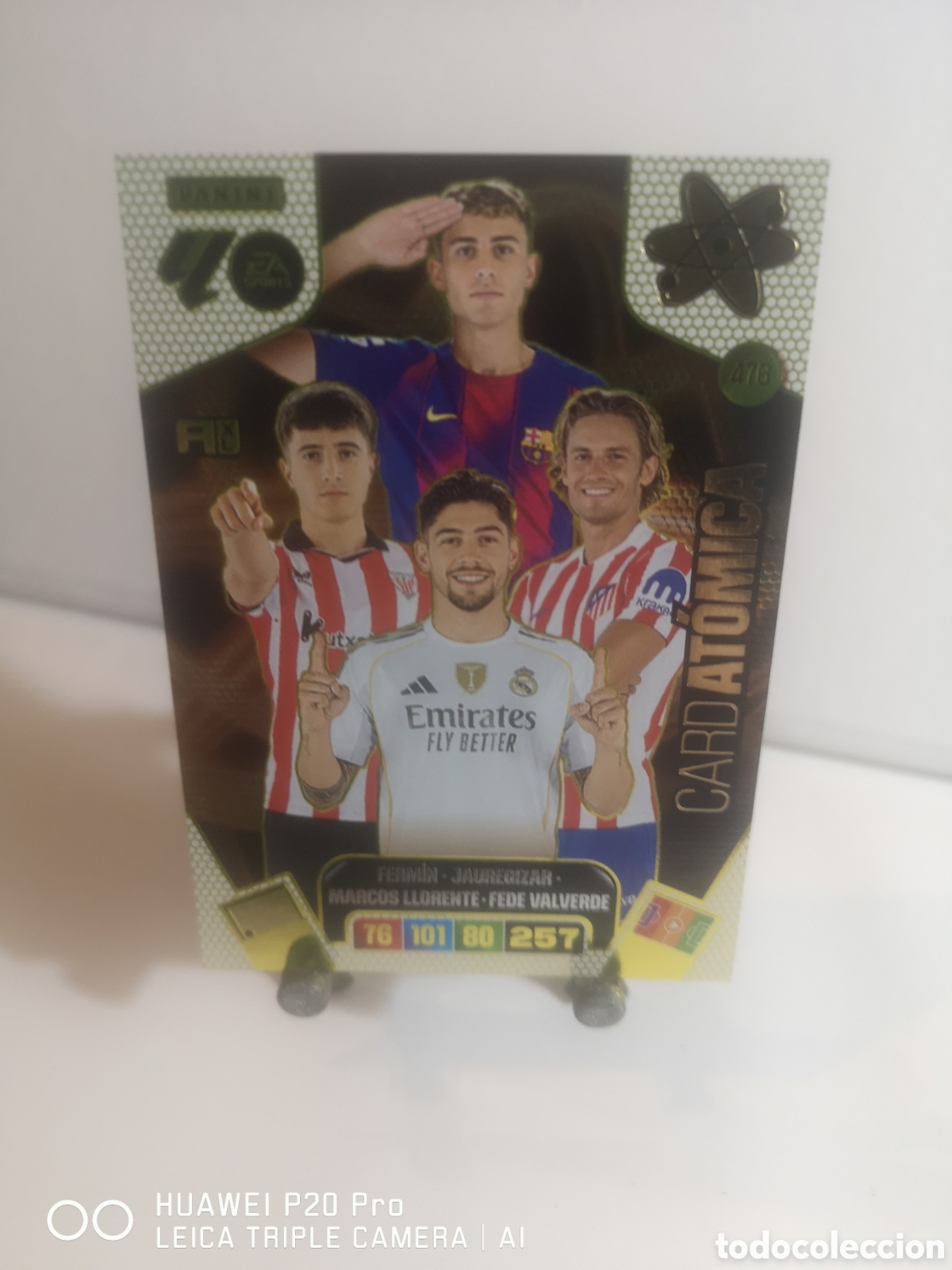 Cromos de F&uacute;tbol: 476 CARD ATOMICA ADRENALYN 2025 2026 / 25 26
