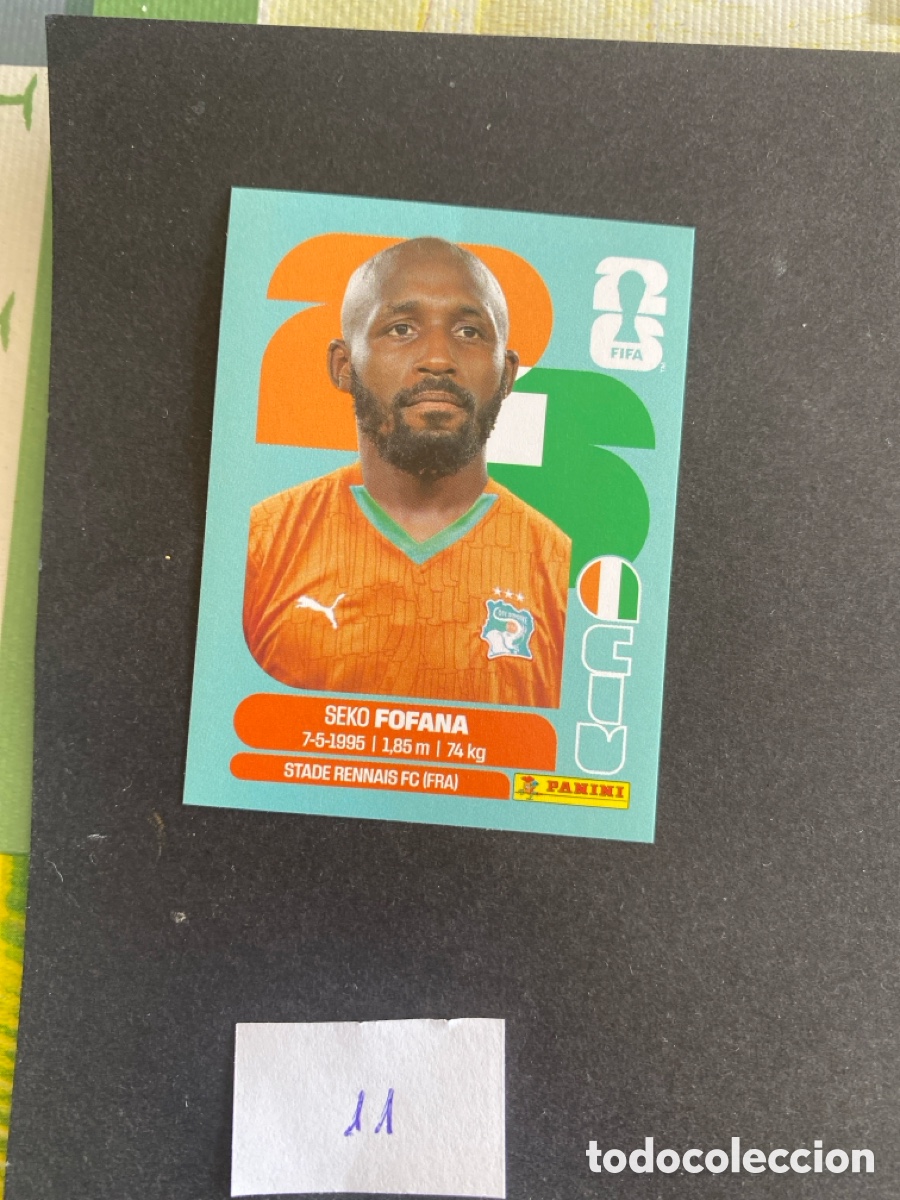 Cromos de F&uacute;tbol: Cromo Costa de Marfil Mundial 2026 N* 11 nuevo