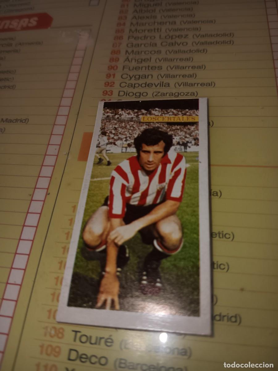 Cromos de F&uacute;tbol: IRURETA FICHAJE 15 DE LA LIGA 1975-76 DE ESTE NUEVISIMO