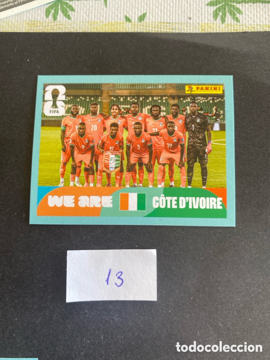 Cromos de F&uacute;tbol: Cromo Costa de Marfil Mundial 2026 N* 13 nuevo