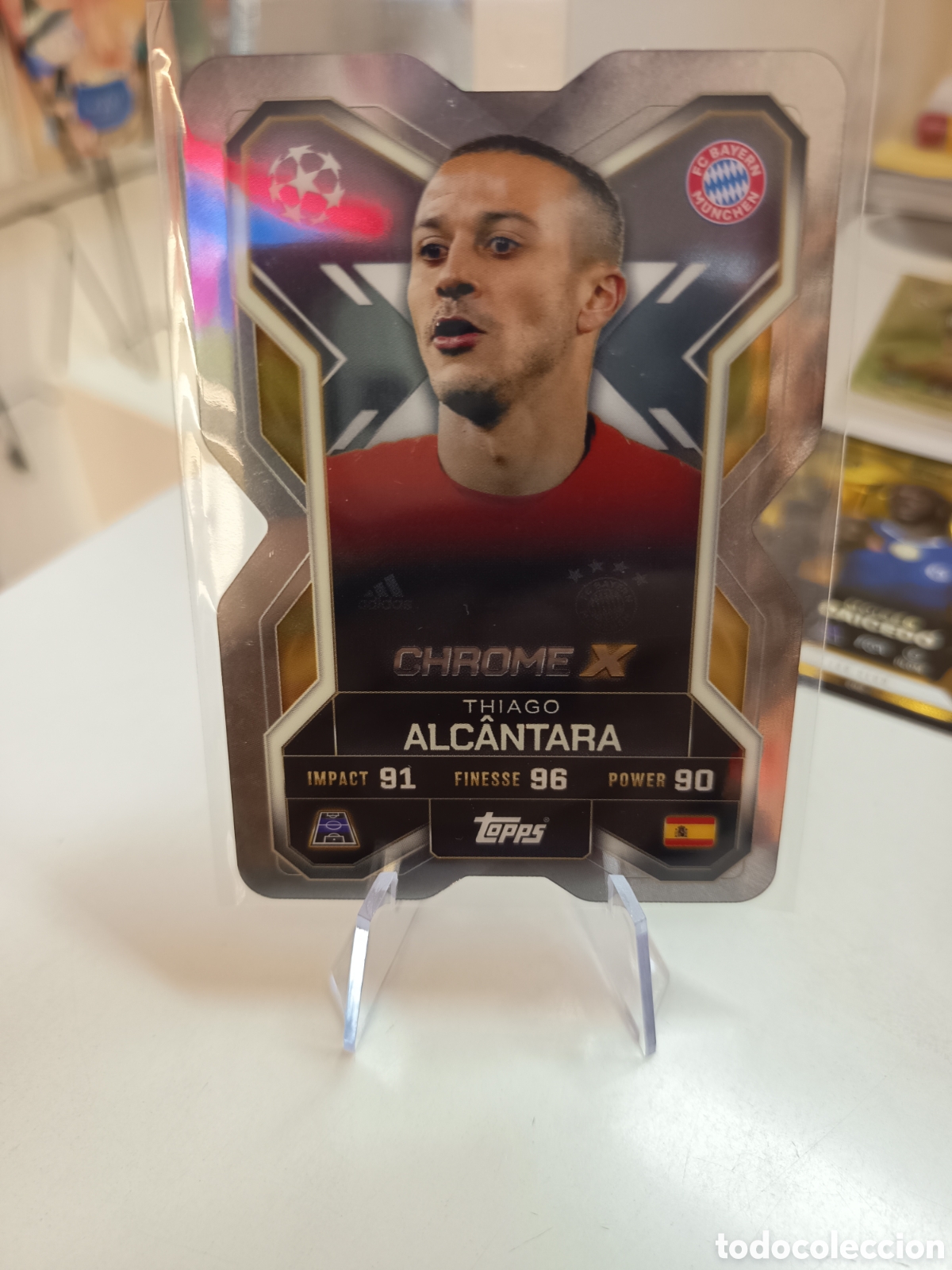 Fu&szlig;ball-Sticker: CHROME X CX6 ALCANTARA MATCH ATTAX EXTRA 2025 2026