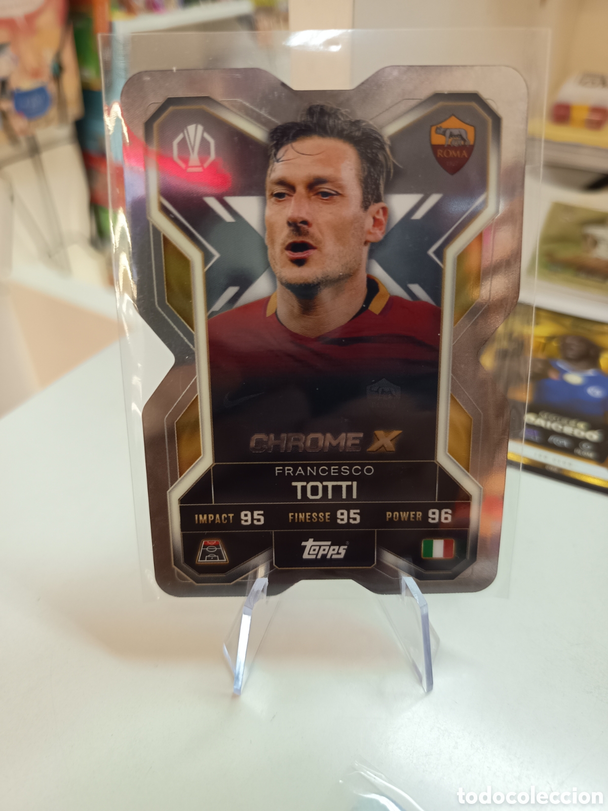 Fu&szlig;ball-Sticker: CHROME X CX 8 TOTTI MATCH ATTAX EXTRA 2025 2026