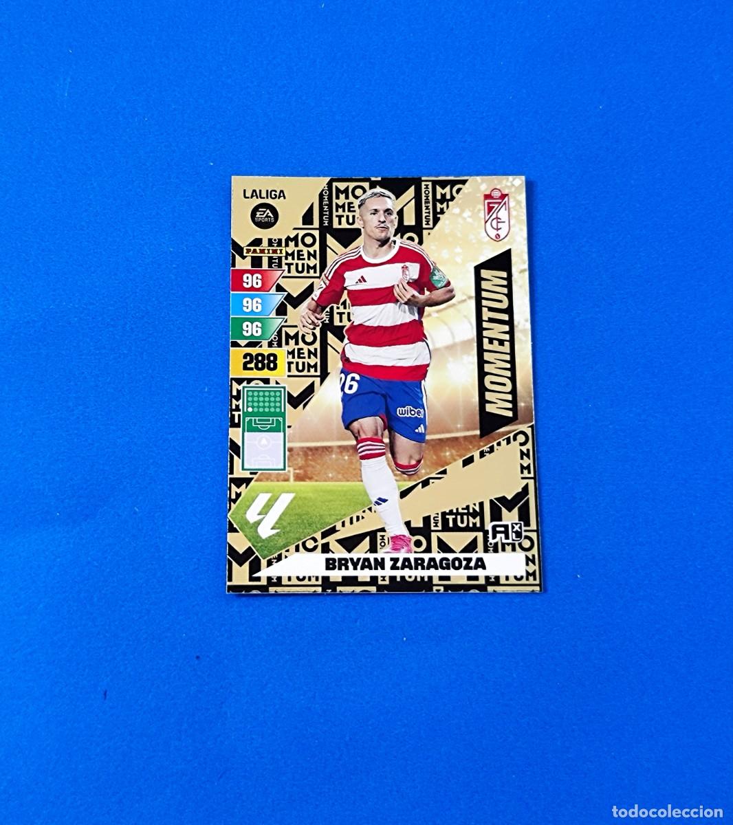 Cromos de F&uacute;tbol: Adrenalyn 2023 2024 / 23 24 Momentum Bryan Zaragoza Girona