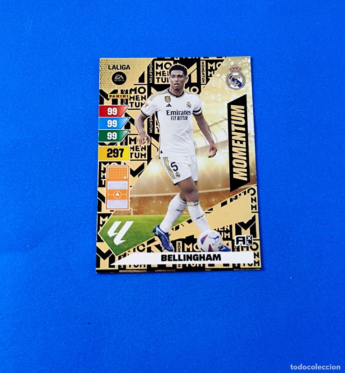 Cromos de F&uacute;tbol: Adrenalyn 2023 2024 / 23 24 Momentum Bellingham Real Madrid