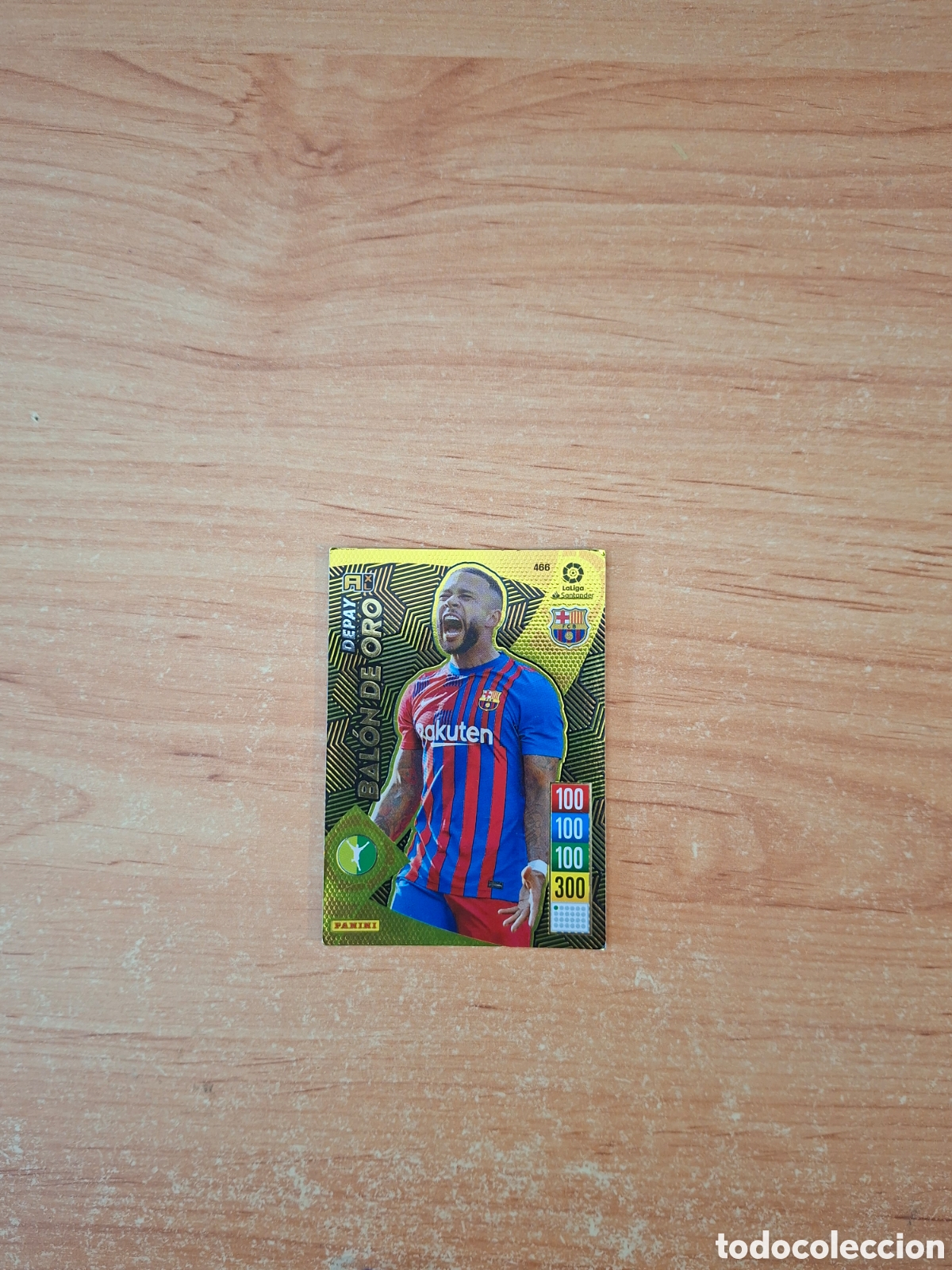 Football Stickers: Adrenalyn 21 22 depay Barcelona balon de oro sin pegar ver fotos