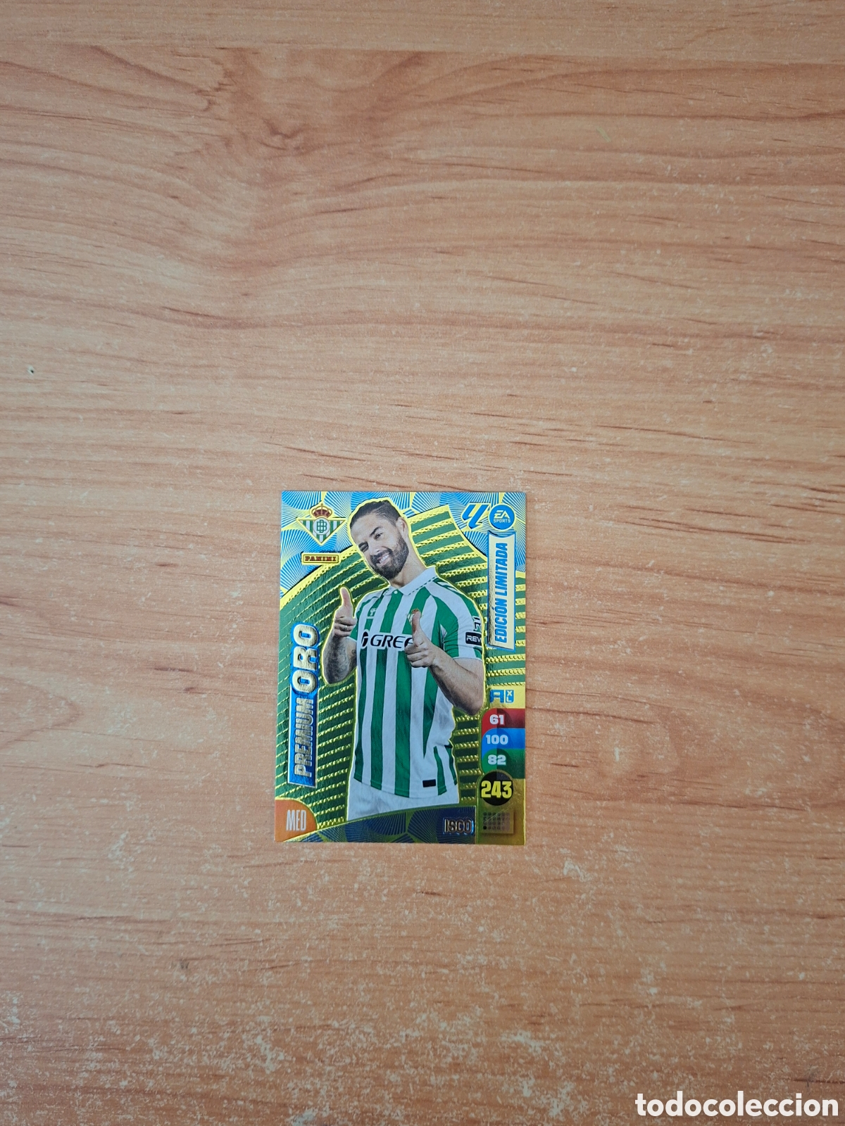 Football Stickers: Adrenalyn 24 25 isco betis premiun oro sin pegar ver fotos