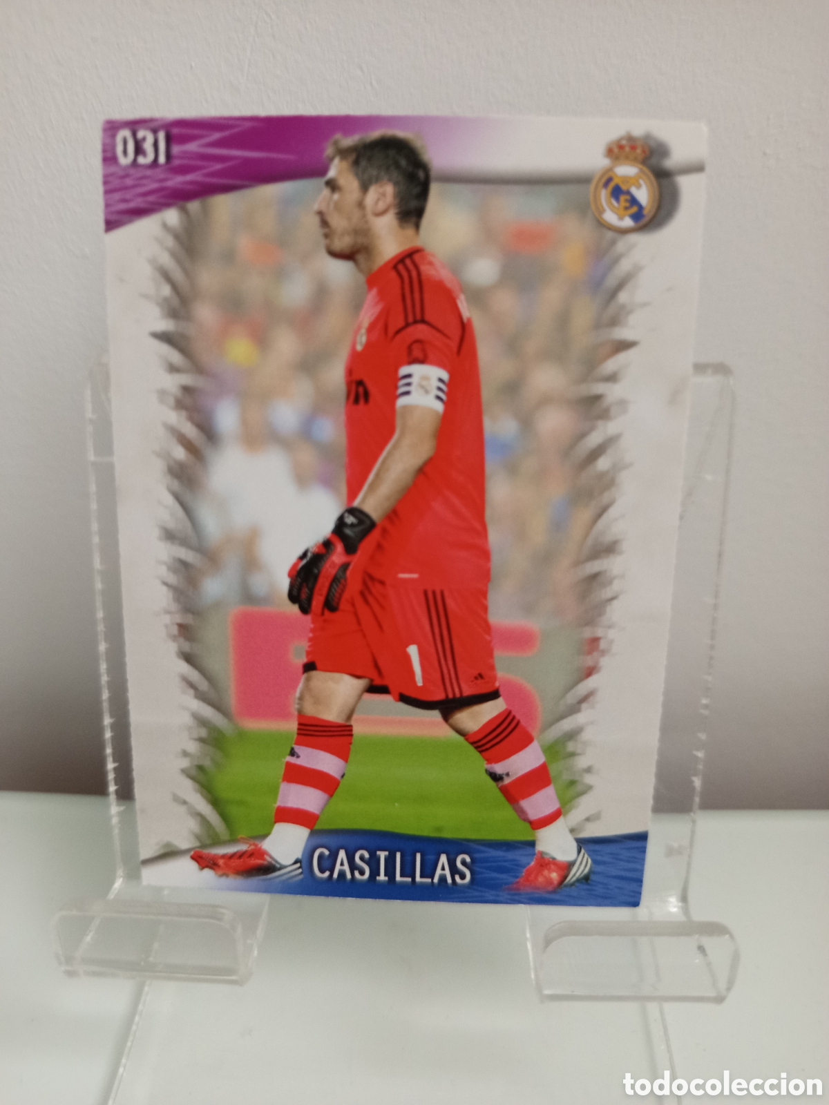 Cartes &agrave; collectionner de Football: ❇️ CROMO CARD ⚽ CASILLAS REAL MADRID 31 FICHAS LIGA QUIZ GAME 2014 13 14 2013 2014 MUNDICROMO ❇️