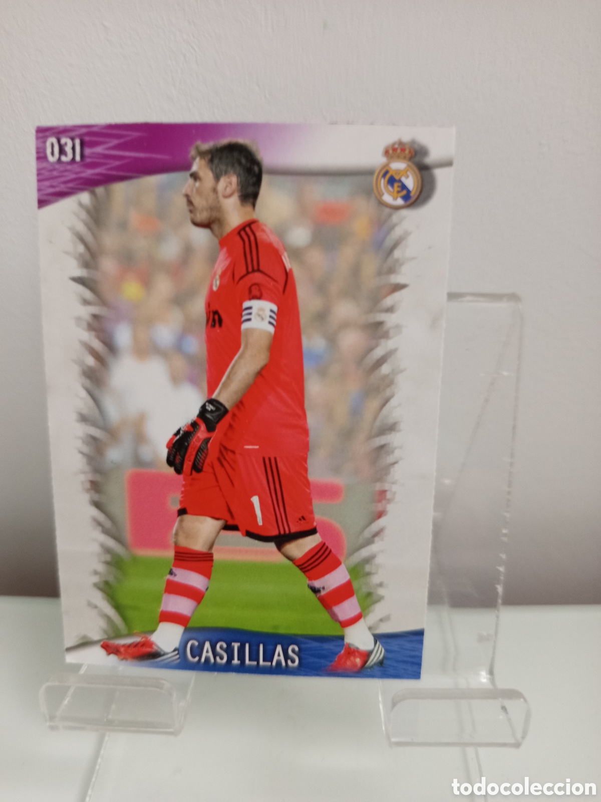 Cartes &agrave; collectionner de Football: ❇️ CROMO CARD ⚽ CASILLAS REAL MADRID 31 FICHAS LIGA QUIZ GAME 2014 13 14 2013 2014 MUNDICROMO ❇️